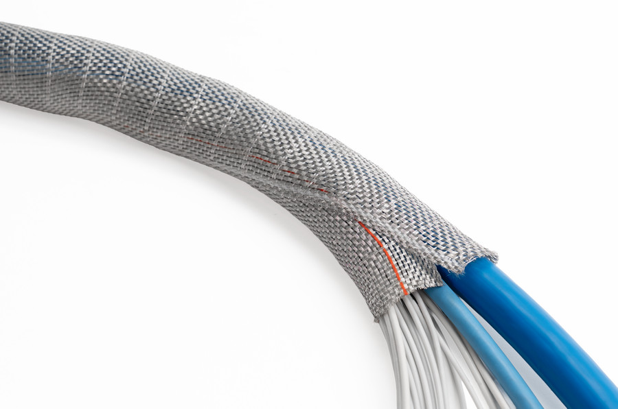 Samozamykające oploty zapewniające ochronę elektromagnetyczną EMI Helagaine Twist-In-EMIZ