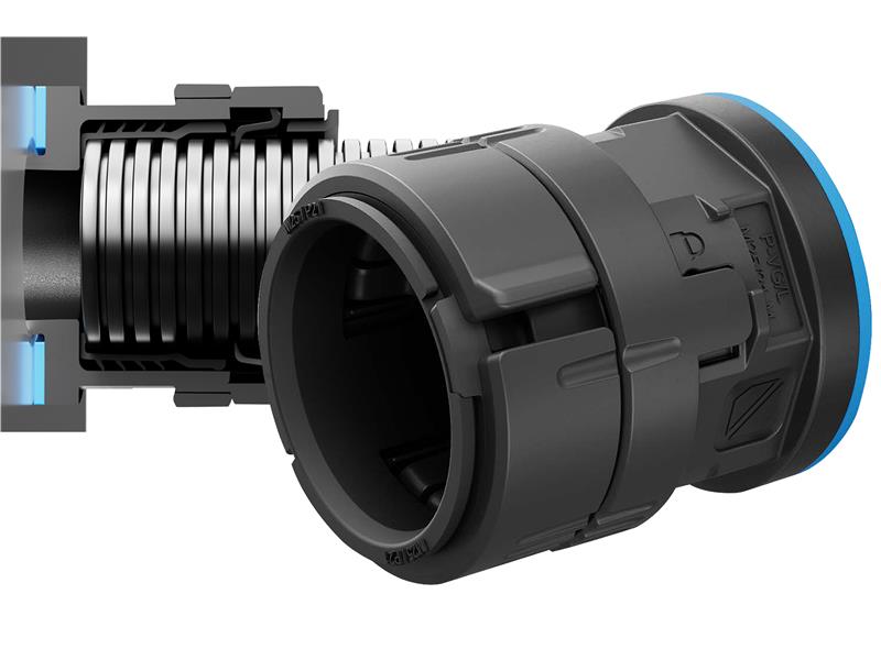 MURRPLASTIK  System osłon kablowych i złączek (dławików)